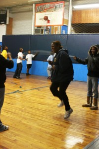 When Officer Wells isn't busy watching over all the children, she takes a moment to jump some double-dutch.