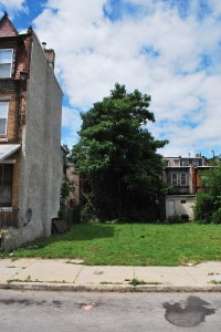 The site of house on Arlington St. where Ford grew up and his mother died.