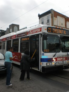 Nicetown residents utilize SEPTA buses more often than subway.